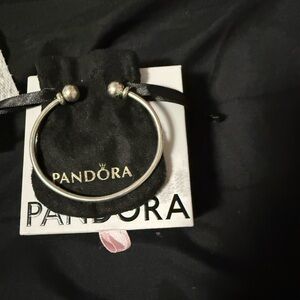 PANDORA Moments Open Bangle Bracelet